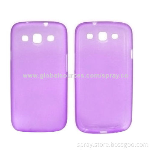 0.35mm Slim Fit Flexible PP Case for Samsung Galaxy S3 i-9300, Various Colors are Available